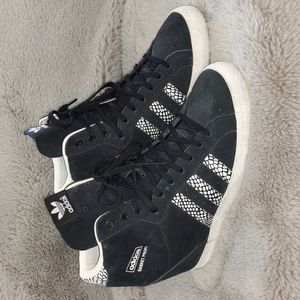 Adidas Suede Wedge Sneakers